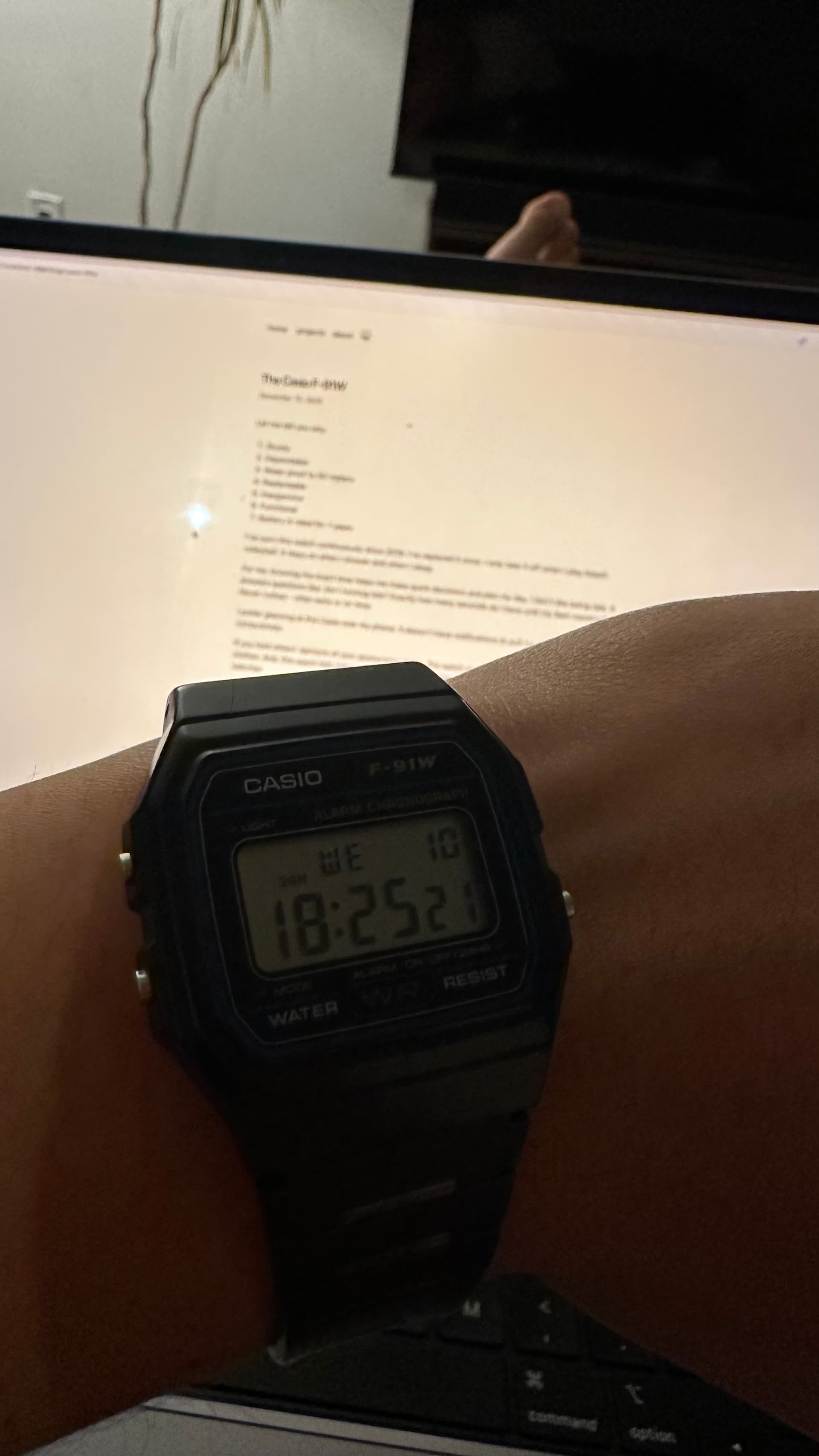 Casio F-91W