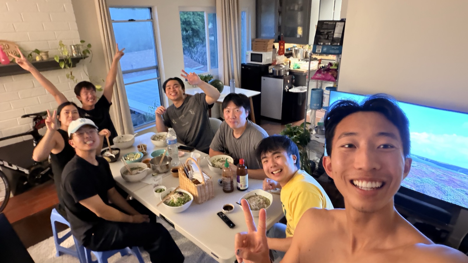 The crew